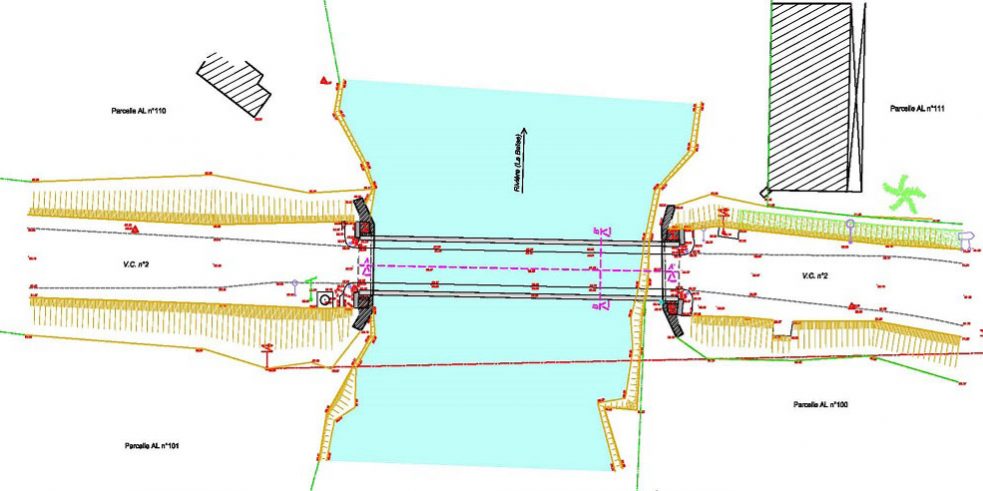 RELEVE BATHYMETRIQUE-PLAN