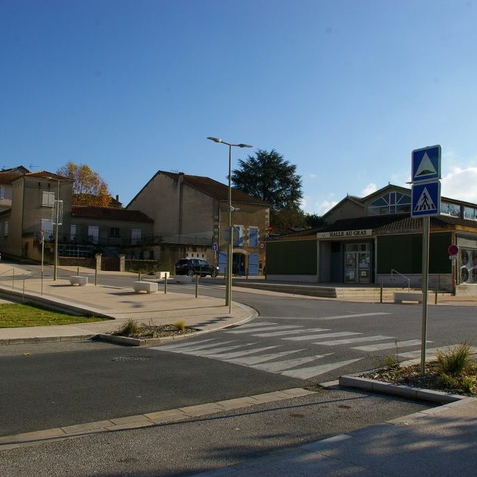 FLEURANCE-PLACE-DU-MARCADET- AMENAGEMENT URBAIN