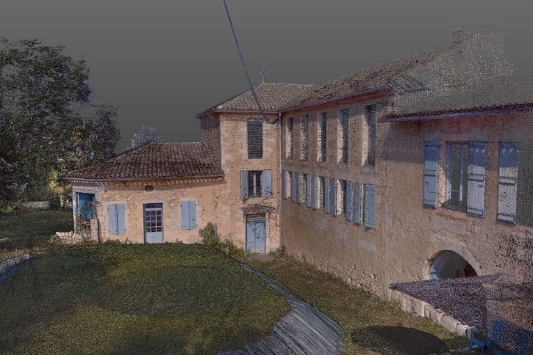 LECTOURE ANCIENNE TANNERIE SCAN3D 01