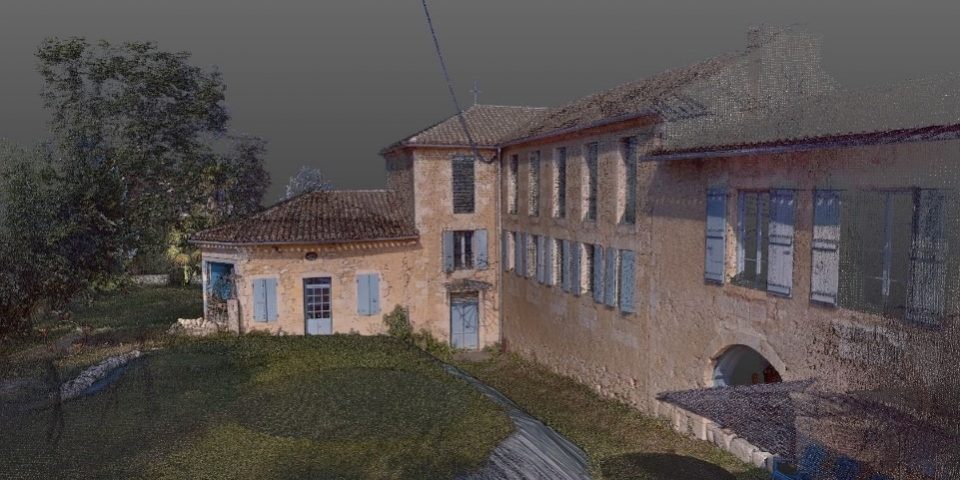 LECTOURE ANCIENNE TANNERIE SCAN3D 01